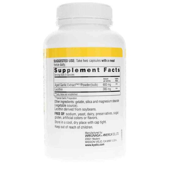 Kyolic Formula 104 Lecithin Cholesterol, KYO